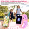 （Rosa）Kinder Smartwatch mit GPS-Telefonuhr  Produktbild-Vorschau 5
