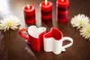 Gadget Master Romantic Mugs Red-White, 2 x herzförmige Produktbild-Vorschau 9