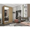 Schwebetürenschrank MARIKA 120 cm – Kleiderschrank mit Produktbild-Vorschau 2