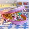 Penál Kawaii, průhledný, velký penál, estetický, velká Náhled obrázku produktu 7