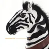 VROOOMY Mechaniczny konik do ujeżdżania / zebra (4–6 lat) – Podgląd zdjęcia produktu 5