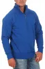 Mivaro Herren Troyer Halfzip in Blau - Pullover mit halbem Produktbild-Vorschau 2
