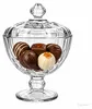 Mini-Patisserie auf Fuß mit Deckel Glas Bonbonniere Ø11cm Produktbild-Vorschau 1