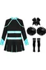 A cheerleading costume set laid out flat against a white background. Produktbild-Vorschau