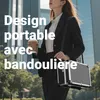 Uniwersalna walizka Wiltec PVC 32x23x16 cm, zamykana Podgląd zdjęcia produktu 9