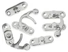 4 Truhen-Schlösser 2,7x3,3cm silber Kistenschloss Produktbild-Vorschau 2