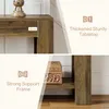 Table console Tribesigns de 105 cm de style rustique, table Voir les images du produit 11