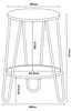 Beistelltisch ’Ylöjärvi’ mit 2 Ablagen 61 x 44 x 44 cm Produktbild-Vorschau 7