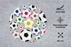 MuchoWow® Mauspad Mousepad Fußball - Cartoon - Sport 50x50 Produktbild-Vorschau 2