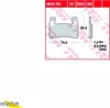 TRW Bremsbelagsatz MCB703SV CBR900RR Fireblade SC33 GT250 Produktbild-Vorschau 1