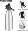 Soda-Maker – Tragbarer Siphon – 1 l – Aluminium – Für Produktbild-Vorschau 3