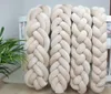 Bettschlange 4-strängig geflochten Velours 400 cm – Beige | Produktbild-Vorschau 3