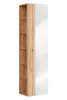 Badezimmerschrank mit Spiegel 170 cm Eiche Craft 1 Tür 45 Produktbild-Vorschau 1