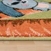 TT Home Kinderzimmer Teppich Dschungel Zoo Tiere Giraffe Produktbild-Vorschau 3