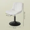 VASAGLE Schminkstuhl, Stizhocker, 65,5-77,5 cm Produktbild-Vorschau 3