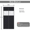 Thermo Türvorhang Kälteschutz 90x210cm, Magnetischer Produktbild-Vorschau 7