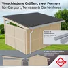 INEFA Dachrinnen Set PVC, NW83 / 83mm Kastenrinne 6m Grau, Produktbild-Vorschau 3