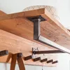 home24 Wandgarderobe - Wildeiche Massiv Produktbild-Vorschau 5