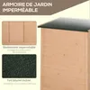 Outsunny Armoire abri de Jardin Remise pour Outils Bois de Voir les images du produit 4
