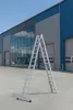 Baulich | Aluminiumleiter - 3-teilige - 16 Sprossen - Max. Produktbild-Vorschau 12