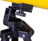 A close-up view of the mount and tripod of a yellow telescope. Podgląd zdjęcia produktu