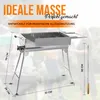 Familien Mangal Grill mit 14 Spiessen – Edelstahl Produktbild-Vorschau 6