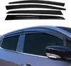 2003-2009 VW Golf mk5 owiewka przeciwdeszczowa czarny akryl Podgląd zdjęcia produktu 1