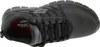 A top-down view of a black Skechers shoe. Anteprima dell’immagine prodotto