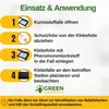 An instructional graphic showing how to use a pest trap. Produktbild-Vorschau