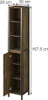 Koupelnová skříňka Vicco Naola Dub/černá 30 x 167.5 cm se 3 Náhled obrázku produktu 1