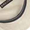 Sehr leichte einfarbige Flatcap Sportmütze aus 100% Leinen von Hut-Breiter in beige Náhled obrázku produktu