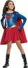 Supergirl Mädchen-Lizenzkostüm blau-rot-goldfarben Produktbild-Vorschau 2