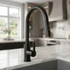 Rubinetto Da Cucina Rea Ontario Nero Anteprima dell’immagine prodotto 6