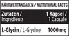 MST - Glycine 1000mg 60 Kapseln Produktbild-Vorschau 4