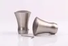 Two curtain rod finials and an Allen wrench on a white background. Produktbild-Vorschau