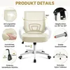 Yaheetech Bürostuhl Schreibtischstuhl ergonomischer Produktbild-Vorschau 7