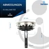 tecuro Siebkörbchen Siebkorb Ø 54 mm mit Produktbild-Vorschau 5