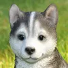 Dekofigur Gartenfigur Husky 17,5 x 10 x 12 cm Produktbild-Vorschau 3