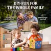 Eli® Kit casetta per uccelli in legno di pino per bambini, Anteprima dell’immagine prodotto 2