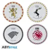 GAME OF THRONES - Set of 4 Plates - Houses Produktbild-Vorschau 1