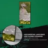 Wanduhr Bürouhr Leinwand Bild Geräuschlos Kunstdruck 30x60 Produktbild-Vorschau 5