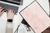 MuchoWow® Laptop Hülle 14 ZollMarmor - Rosa - Linie Produktbild-Vorschau 2