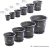 Plastard Blumentopf Capri Ø 55 cm Anthrazit  mit Produktbild-Vorschau 3