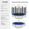 tectake® Trampolin Garfunky Ø 396 cm,  GS  mit Produktbild-Vorschau 6