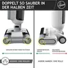 Comparison of a Hoover vacuum cleaner with two rollers to other brands with one roller, highlighting ease of use and cleaning efficiency. Produktbild-Vorschau
