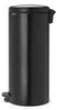 Brabantia Poubelle à pédale newIcon Round Black Voir les images du produit 2