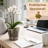 4er Set Orchideentopf Rauchfarbig Orchideen Übertopf Produktbild-Vorschau 6