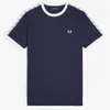 Fred Perry Taped Ringer Shirt Herren Produktbild-Vorschau 8