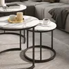 Couchtisch-Set Vicco Montreal Weiß/Schwarz 55 x 55 cm 3 Produktbild-Vorschau 3