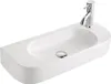 Hänge-Waschbecken Breite 70cm x 27cm Uno81H Armaturloch Produktbild-Vorschau 5